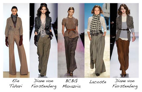 Модные женские брюки 2012